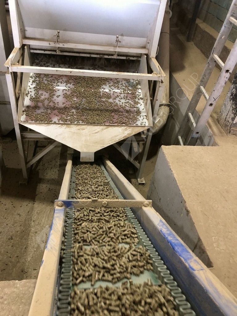 Оборудование для гранулирования сена